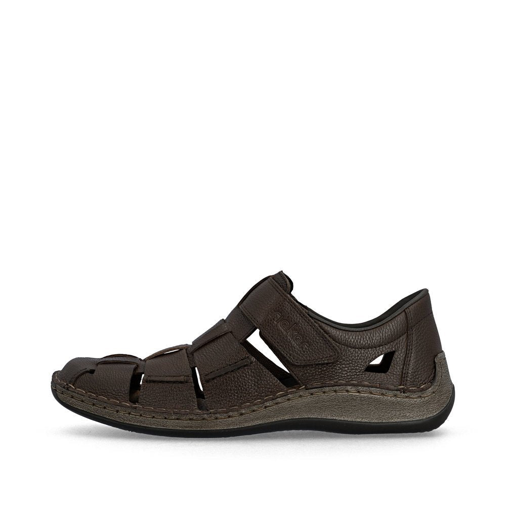 Pantofi Barbati Piele Naturala Rieker RIEK 05281 - Rieker - pantofia.ro