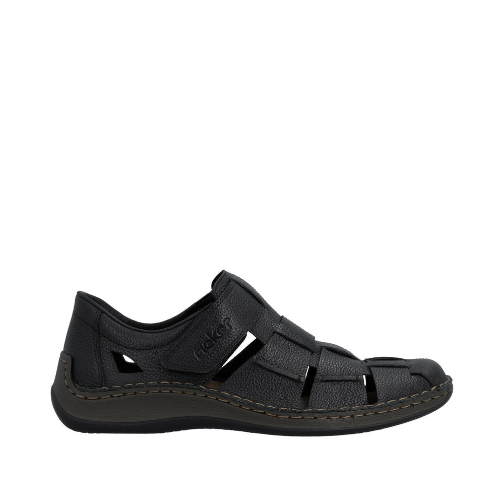 Pantofi Barbati Piele Naturala Rieker RIEK 05281 - Rieker - pantofia.ro