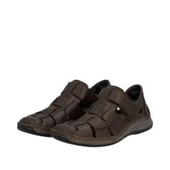 Pantofi Barbati Piele Naturala Rieker RIEK 05281 - Rieker - pantofia.ro