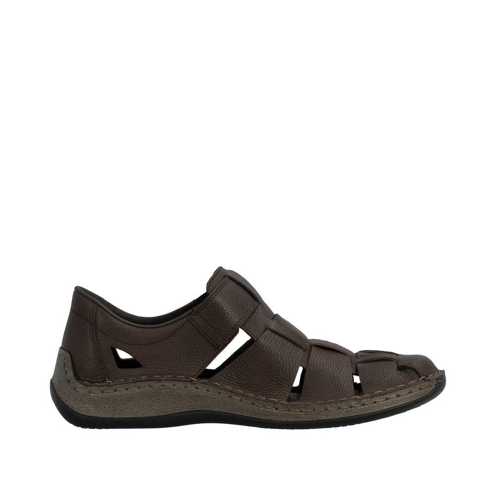 Pantofi Barbati Piele Naturala Rieker RIEK 05281 - Rieker - pantofia.ro
