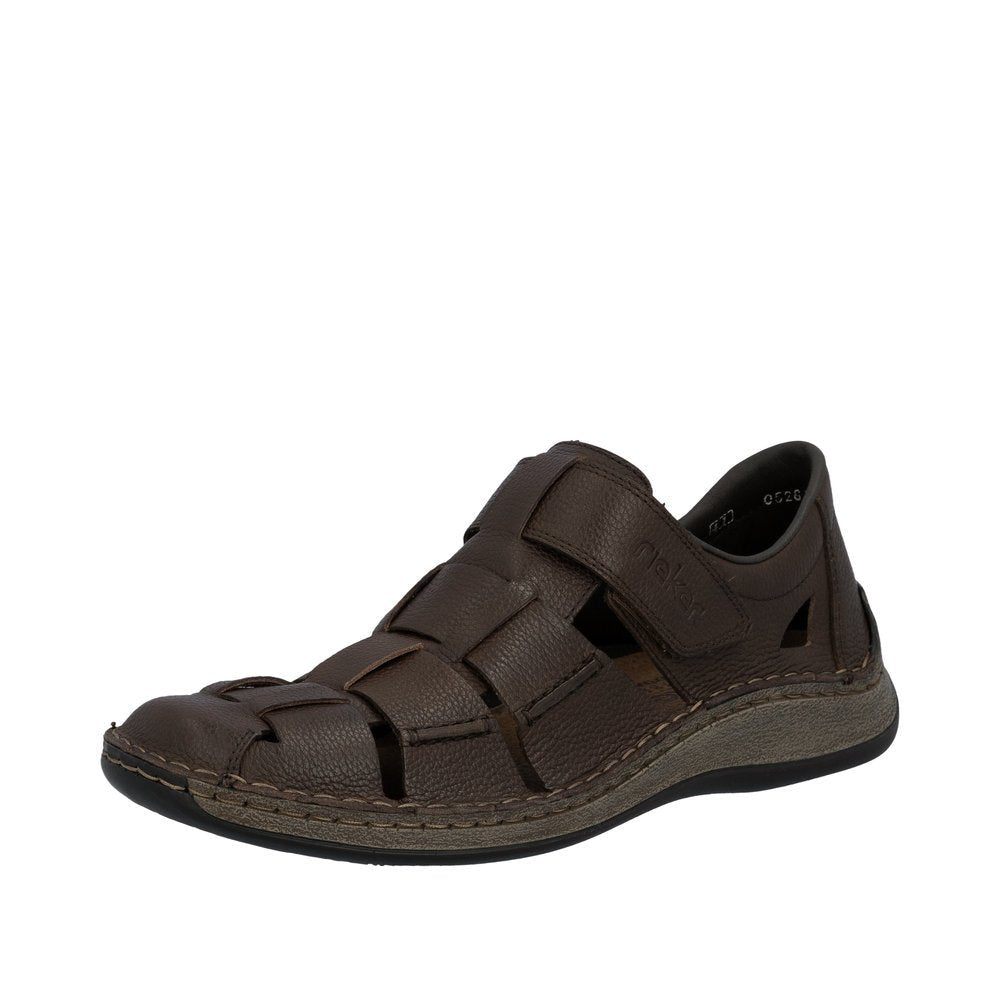 Pantofi Barbati Piele Naturala Rieker RIEK 05281 - Rieker - pantofia.ro