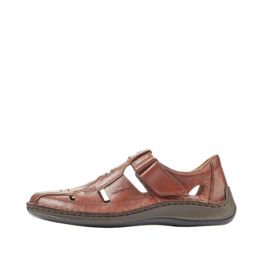 Pantofi Barbati Piele Naturala Rieker RIEK 05284 - Rieker - pantofia.ro