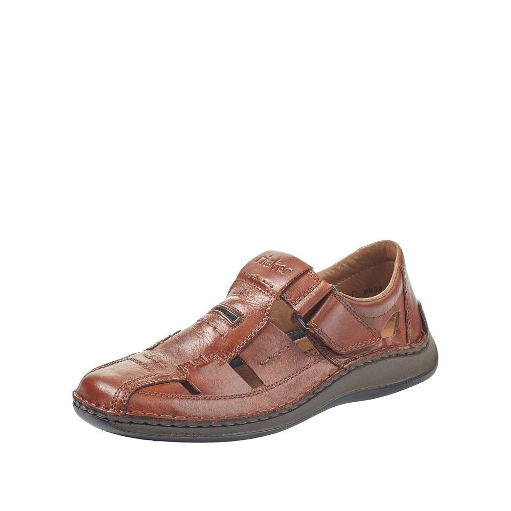 Pantofi Barbati Piele Naturala Rieker RIEK 05284 - Rieker - pantofia.ro
