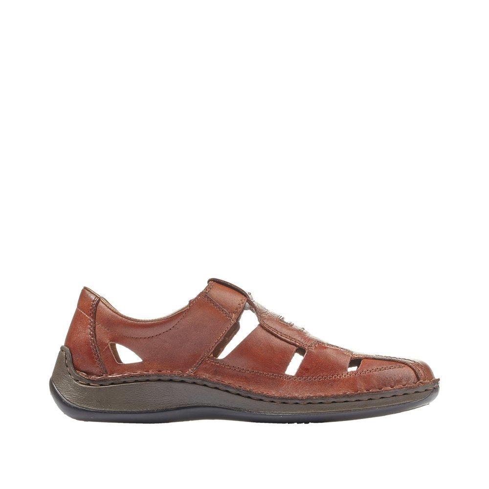 Pantofi Barbati Piele Naturala Rieker RIEK 05284 - Rieker - pantofia.ro