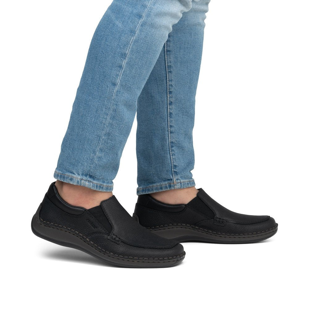 Pantofi Barbati Piele Naturala Rieker RIEK 05292 - Rieker - amely.ro