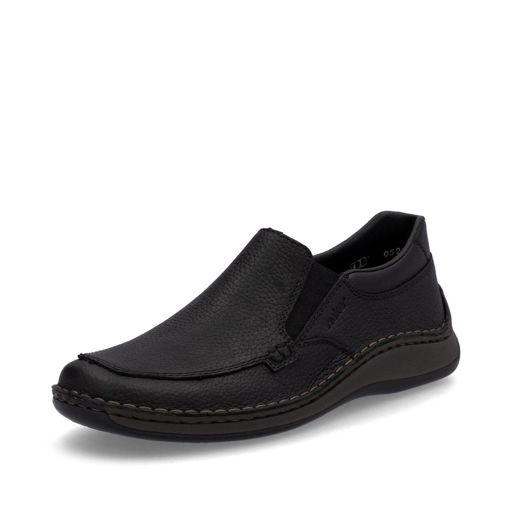 Pantofi Barbati Piele Naturala Rieker RIEK 05292 - Rieker - amely.ro