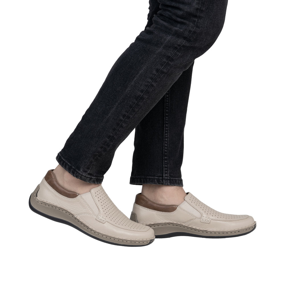 Pantofi Barbati Piele Naturala Rieker RIEK 05293 - Rieker - amely.ro