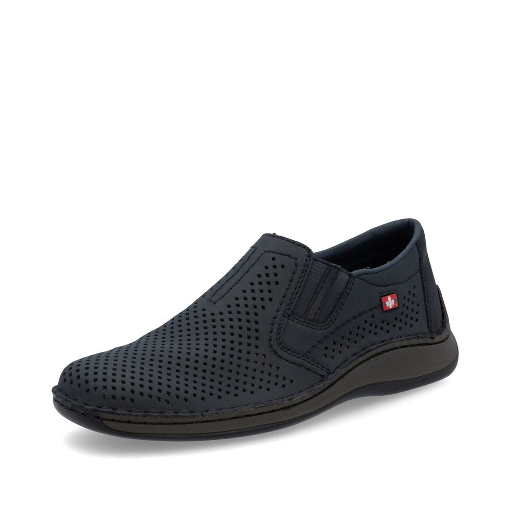 Pantofi Barbati Piele Naturala Rieker RIEK 05297 - Rieker - amely.ro