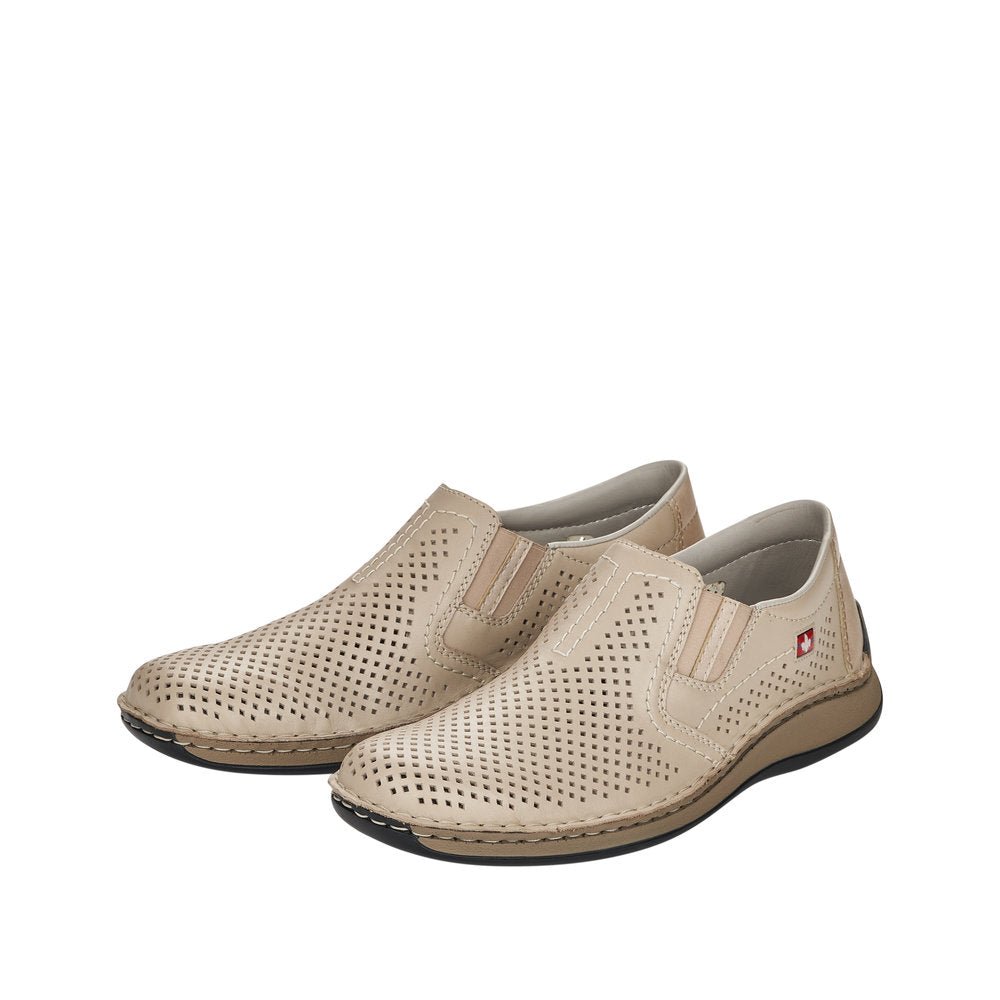 Pantofi Barbati Piele Naturala Rieker RIEK 05297 - Rieker - amely.ro