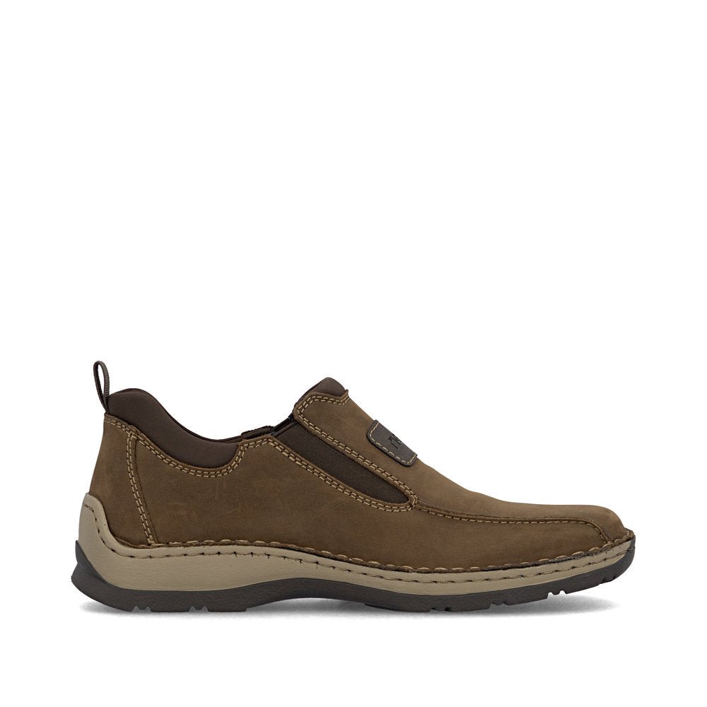 Pantofi Barbati Piele Naturala Rieker RIEK 05363 - Rieker - amely.ro