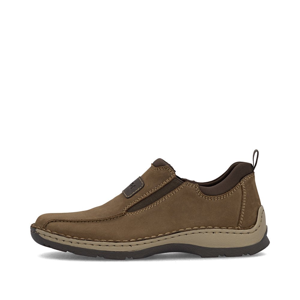 Pantofi Barbati Piele Naturala Rieker RIEK 05363 - Rieker - amely.ro