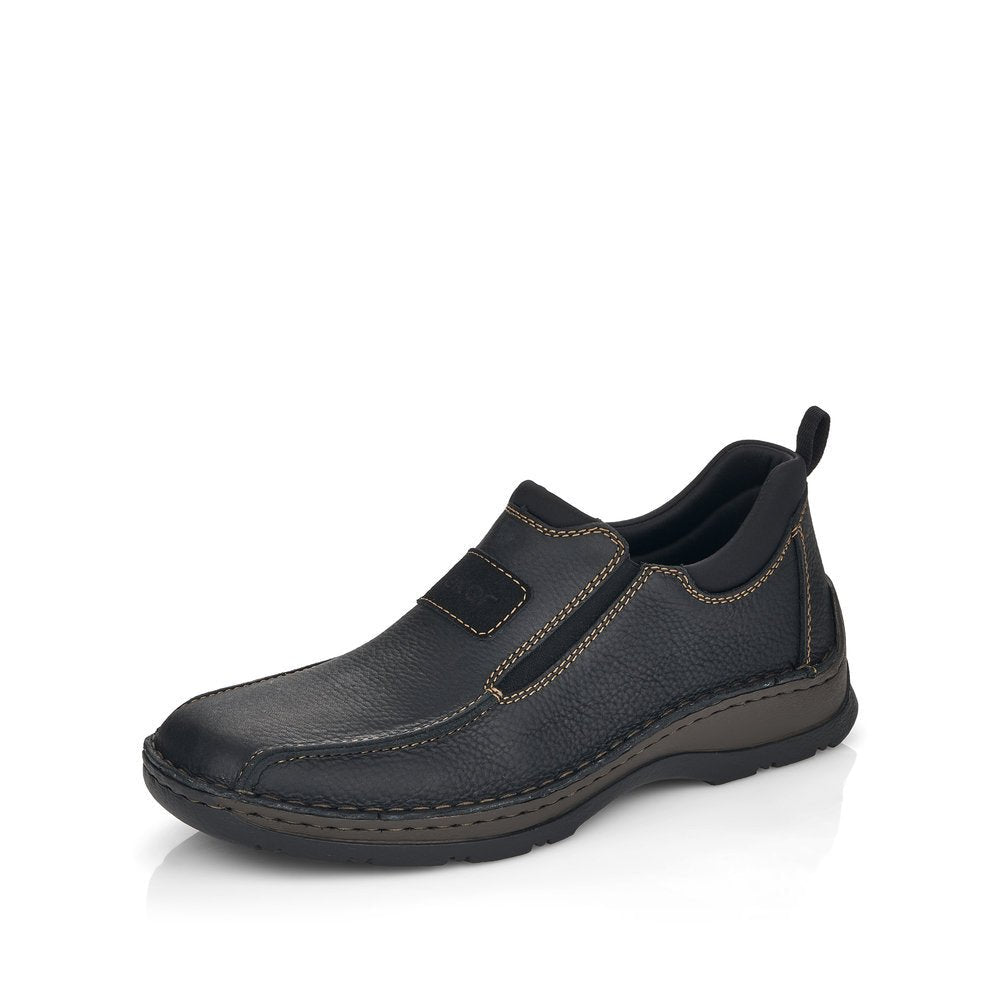 Pantofi Barbati Piele Naturala Rieker RIEK 05363 - Rieker - amely.ro