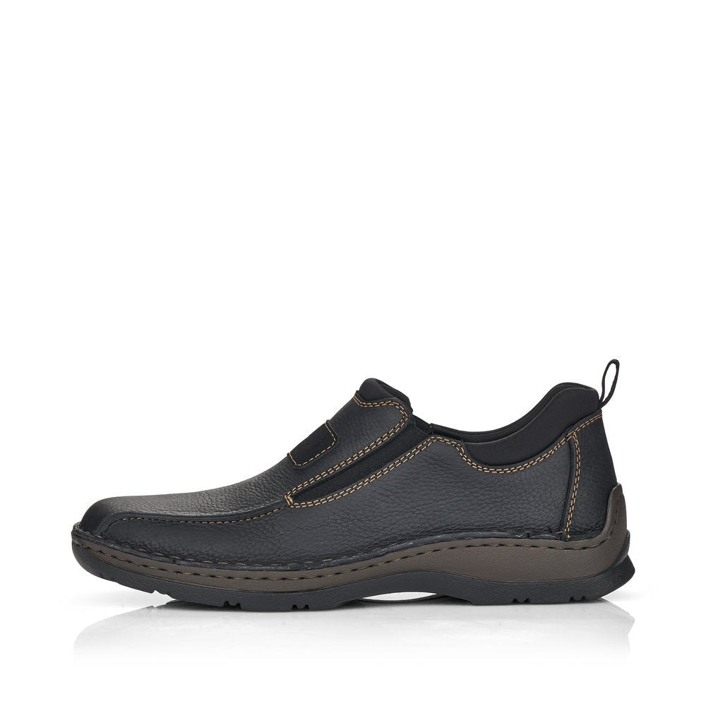 Pantofi Barbati Piele Naturala Rieker RIEK 05363 - Rieker - amely.ro