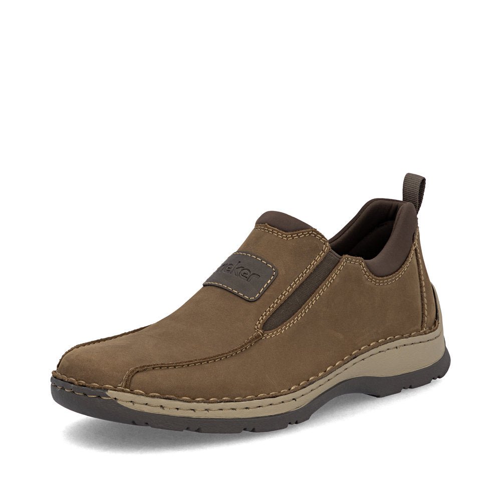 Pantofi Barbati Piele Naturala Rieker RIEK 05363 - Rieker - amely.ro