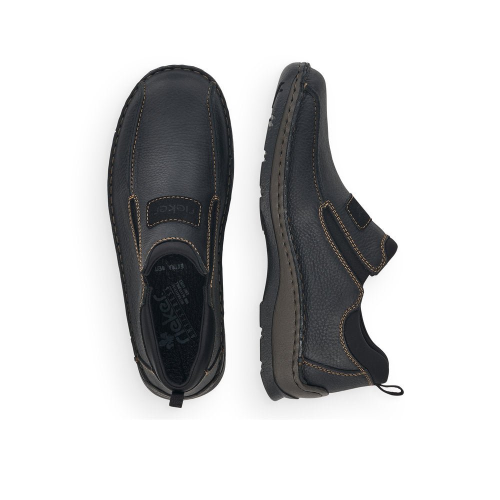 Pantofi Barbati Piele Naturala Rieker RIEK 05363 - Rieker - amely.ro