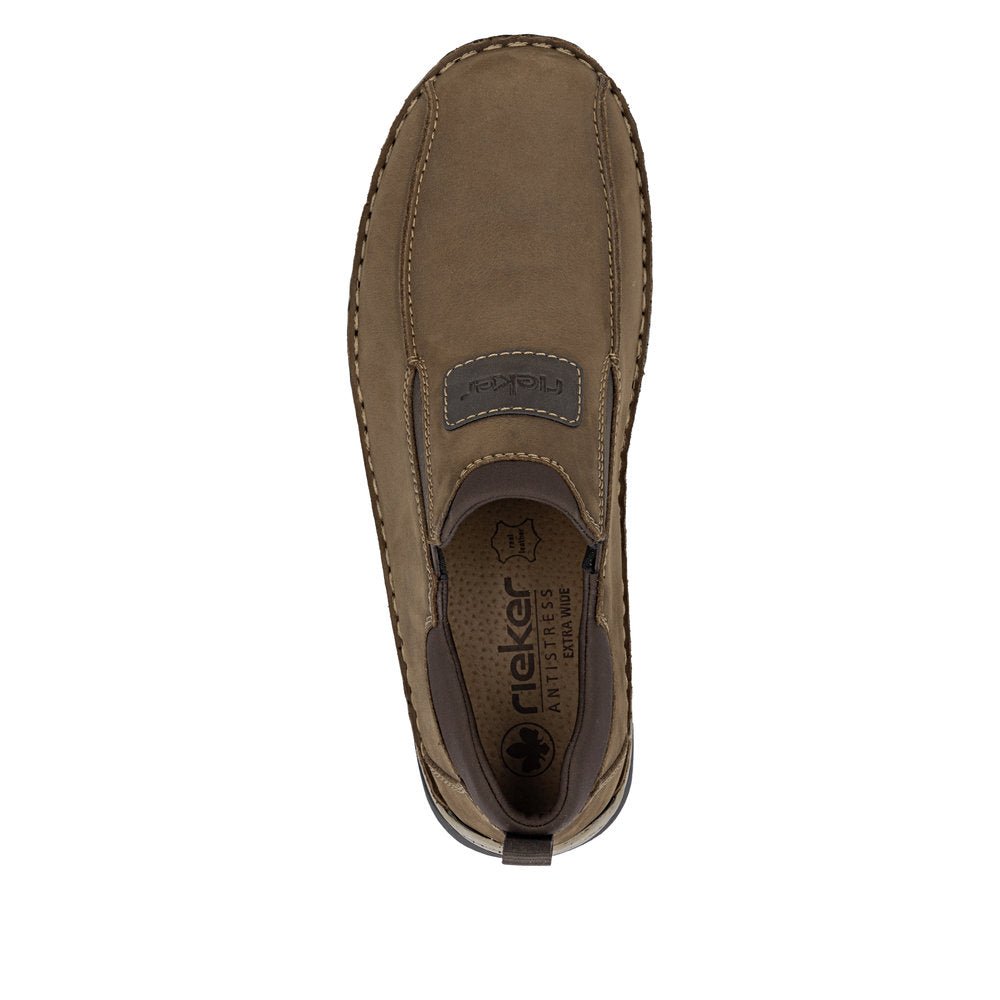 Pantofi Barbati Piele Naturala Rieker RIEK 05363 - Rieker - amely.ro