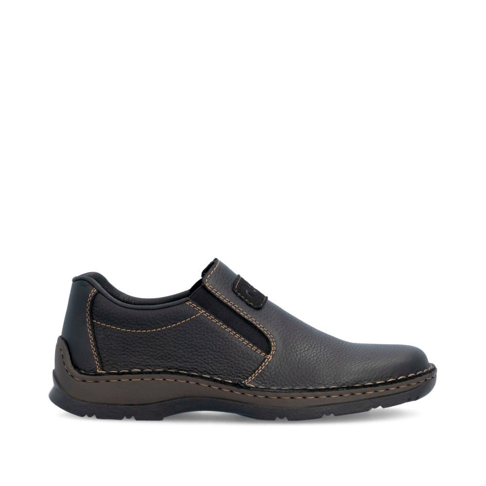 Pantofi Barbati Piele Naturala Rieker RIEK 05370 - Rieker - pantofia.ro