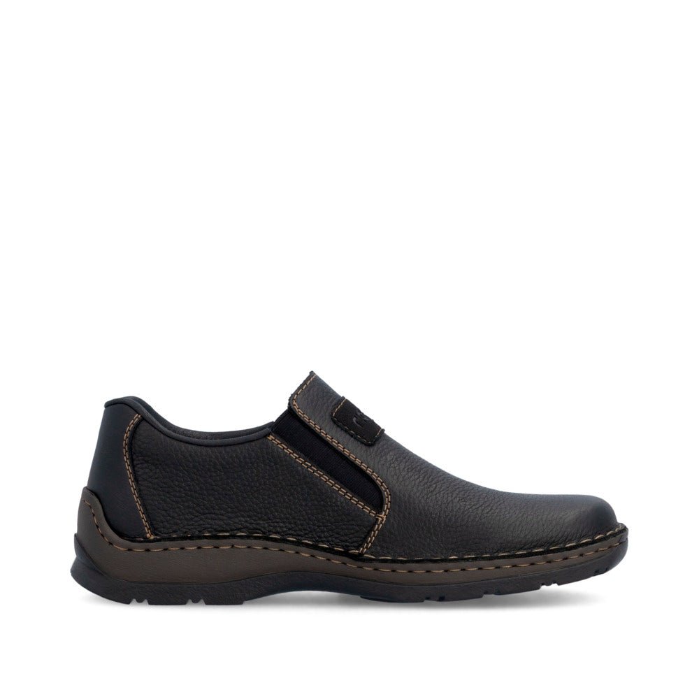 Pantofi Barbati Piele Naturala Rieker RIEK 05370 - Rieker - pantofia.ro