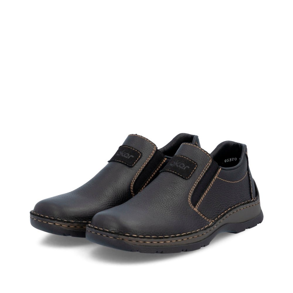 Pantofi Barbati Piele Naturala Rieker RIEK 05370 - Rieker - pantofia.ro