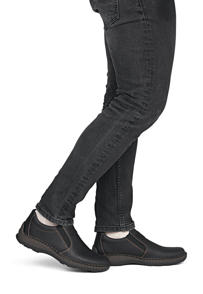 Pantofi Barbati Piele Naturala Rieker RIEK 05370 - Rieker - pantofia.ro