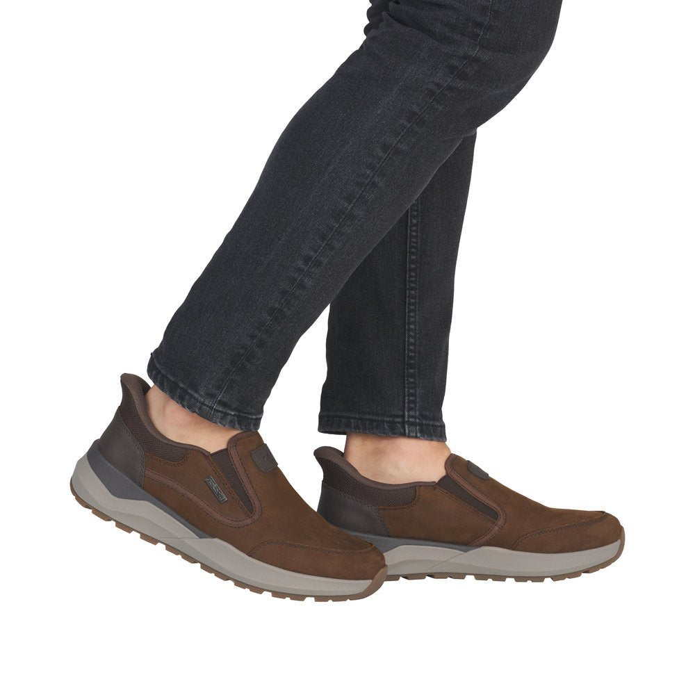 Pantofi Barbati Piele Naturala Rieker RIEK 06052 - Rieker - amely.ro