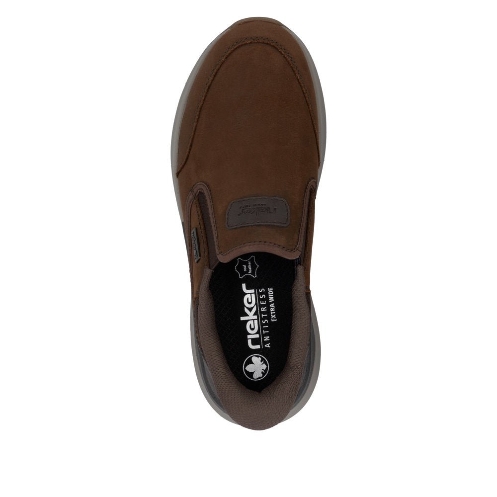 Pantofi Barbati Piele Naturala Rieker RIEK 06052 - Rieker - amely.ro