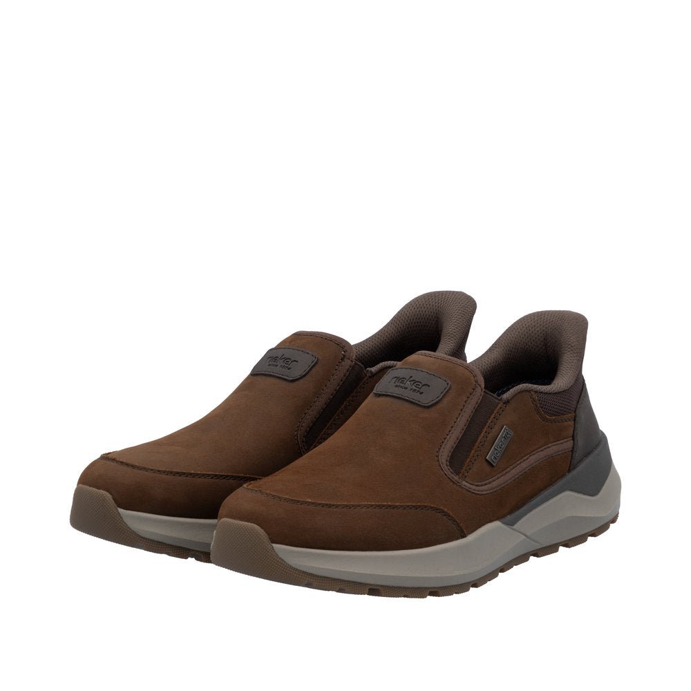Pantofi Barbati Piele Naturala Rieker RIEK 06052 - Rieker - amely.ro