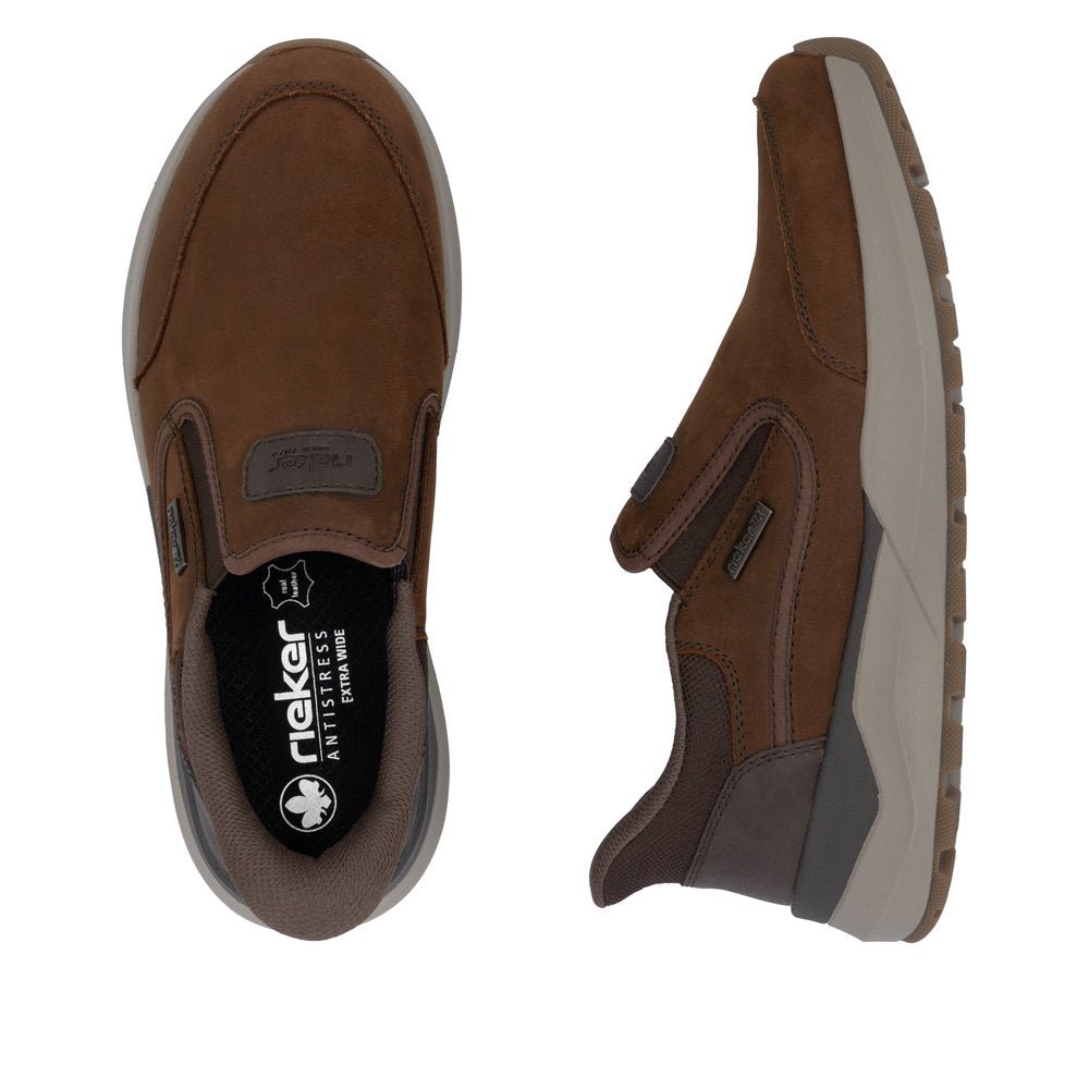 Pantofi Barbati Piele Naturala Rieker RIEK 06052 - Rieker - amely.ro