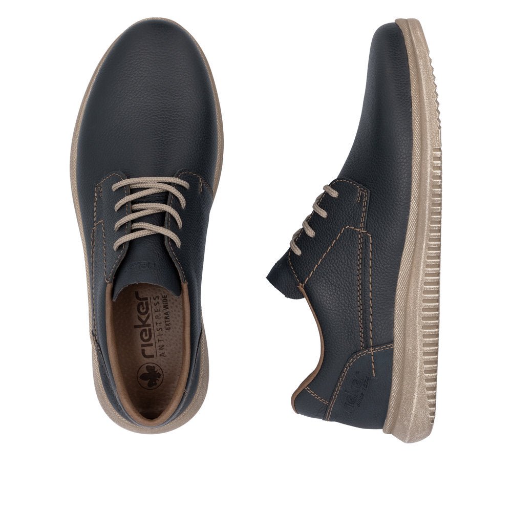 Pantofi Barbati Piele Naturala Rieker RIEK 10402 - Rieker - amely.ro