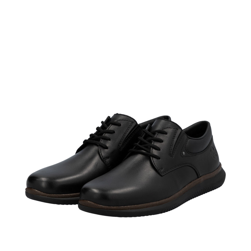 Pantofi Barbati Piele Naturala Rieker RIEK 10419 - Rieker - amely.ro