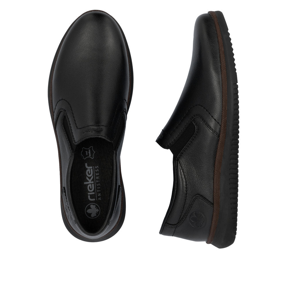 Pantofi Barbati Piele Naturala Rieker RIEK 10450 - Rieker - amely.ro