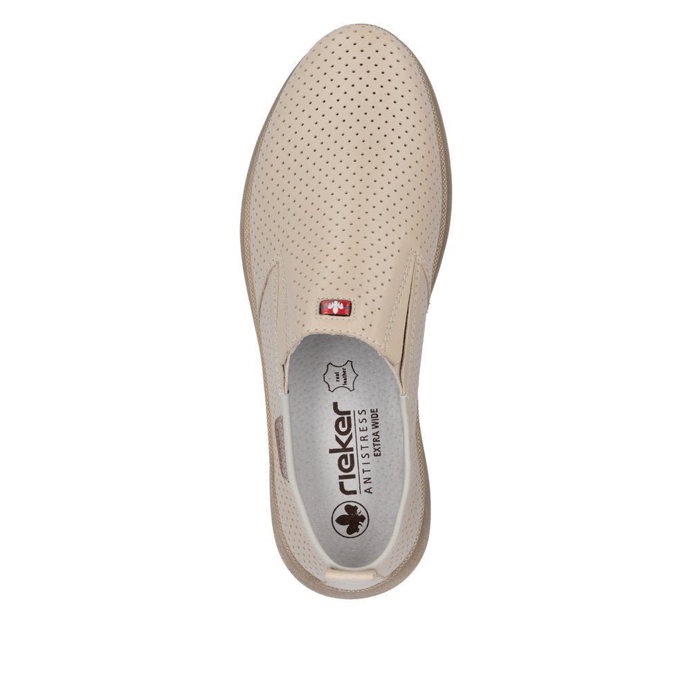 Pantofi Barbati Piele Naturala Rieker RIEK 10452 - Rieker - amely.ro