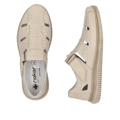 Pantofi Barbati Piele Naturala Rieker RIEK 10453 - Rieker - amely.ro