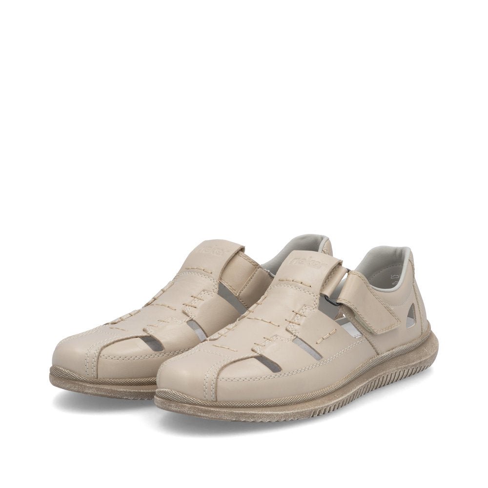 Pantofi Barbati Piele Naturala Rieker RIEK 10453 - Rieker - amely.ro