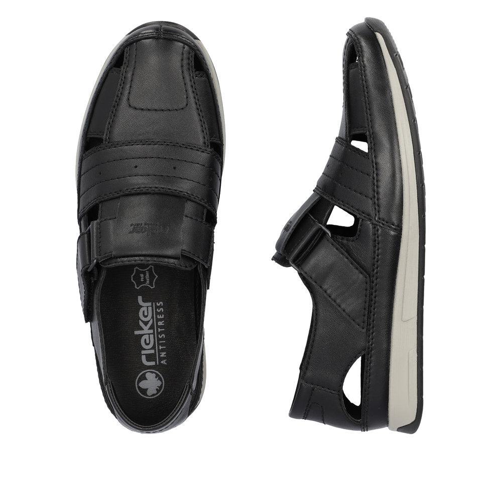 Pantofi Barbati Piele Naturala Rieker RIEK 11951 - Rieker - amely.ro