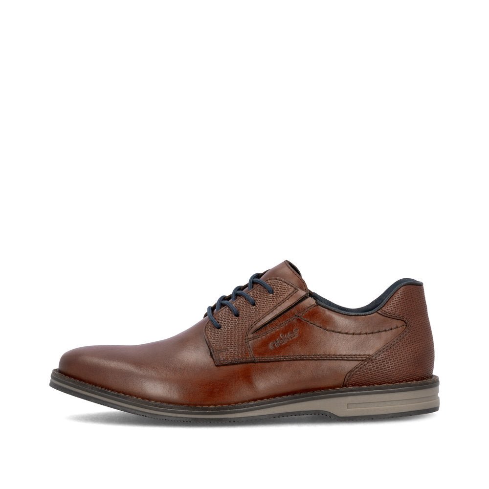 Pantofi Barbati Piele Naturala Rieker RIEK 12507 - Rieker - pantofia.ro