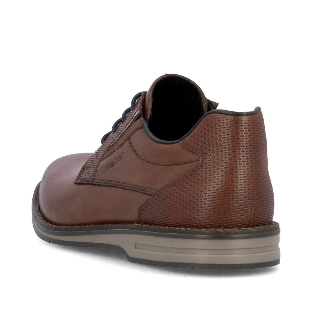 Pantofi Barbati Piele Naturala Rieker RIEK 12507 - Rieker - pantofia.ro