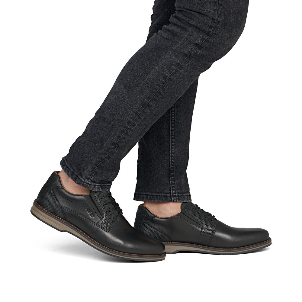 Pantofi Barbati Piele Naturala Rieker RIEK 12507 - Rieker - pantofia.ro