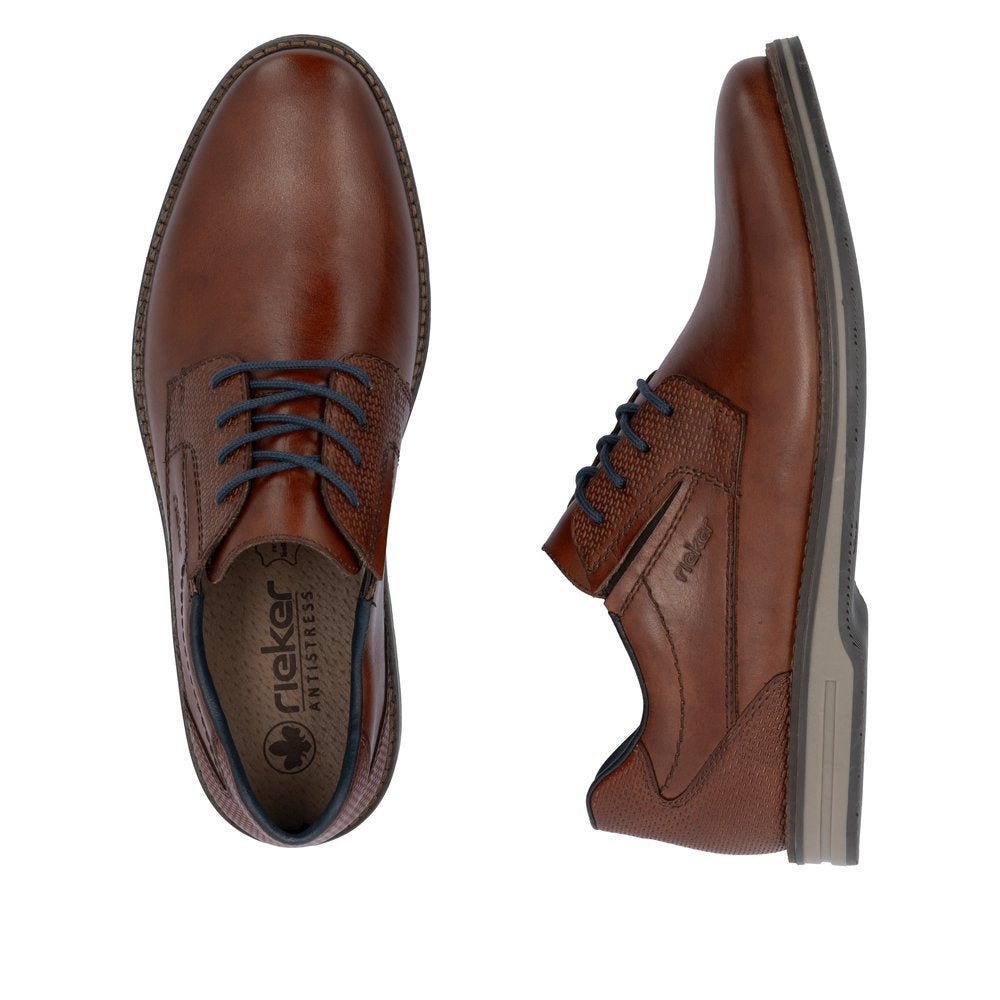 Pantofi Barbati Piele Naturala Rieker RIEK 12507 - Rieker - pantofia.ro