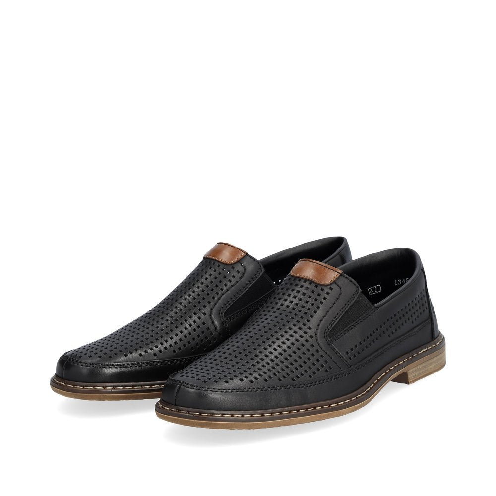 Pantofi Barbati Piele Naturala Rieker RIEK 13459 - Rieker - amely.ro