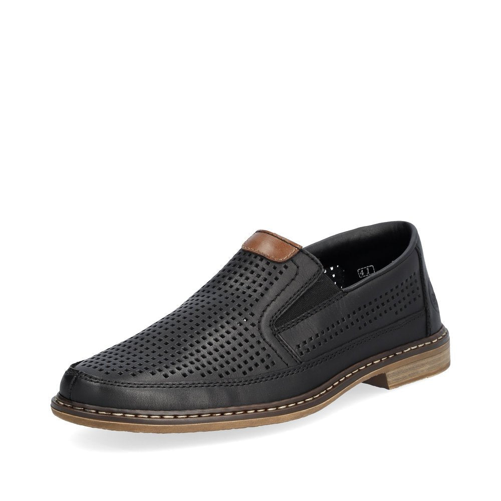 Pantofi Barbati Piele Naturala Rieker RIEK 13459 - Rieker - amely.ro