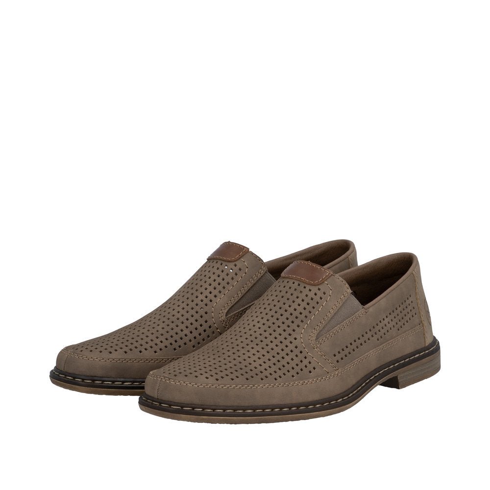 Pantofi Barbati Piele Naturala Rieker RIEK 13459 - Rieker - amely.ro