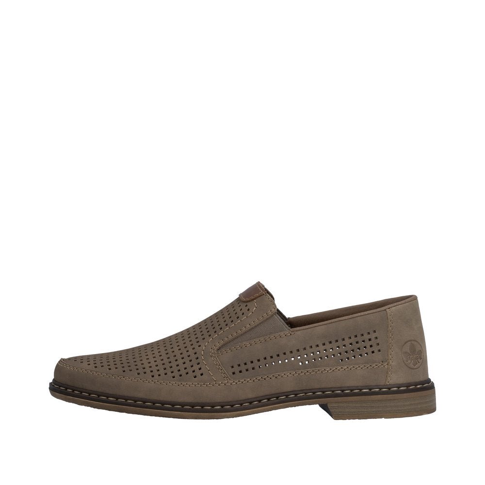 Pantofi Barbati Piele Naturala Rieker RIEK 13459 - Rieker - amely.ro