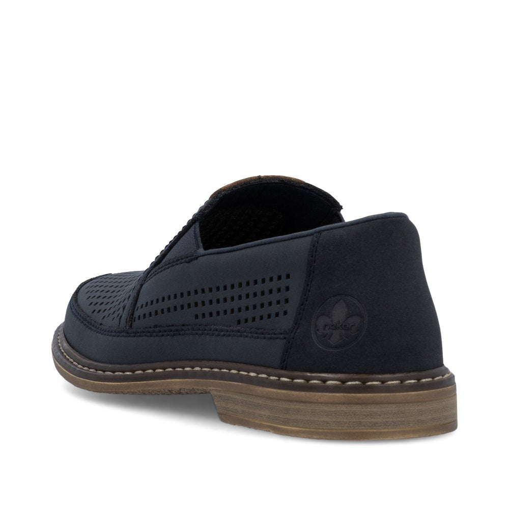 Pantofi Barbati Piele Naturala Rieker RIEK 13459 - Rieker - amely.ro