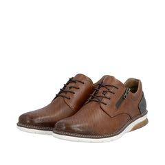 Pantofi Barbati Piele Naturala Rieker RIEK 14412 - Rieker - amely.ro