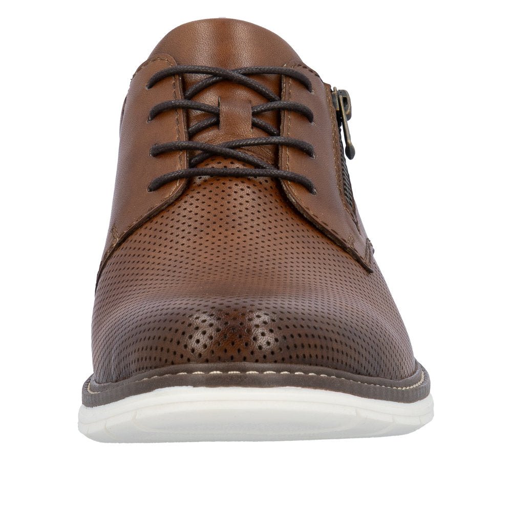 Pantofi Barbati Piele Naturala Rieker RIEK 14412 - Rieker - amely.ro