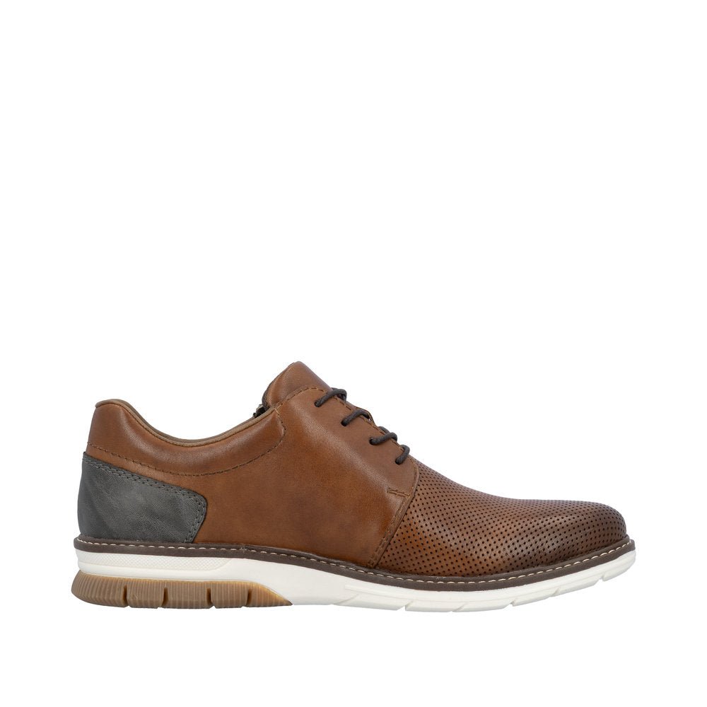 Pantofi Barbati Piele Naturala Rieker RIEK 14412 - Rieker - amely.ro