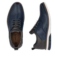 Pantofi Barbati Piele Naturala Rieker RIEK 14450 - Rieker - amely.ro