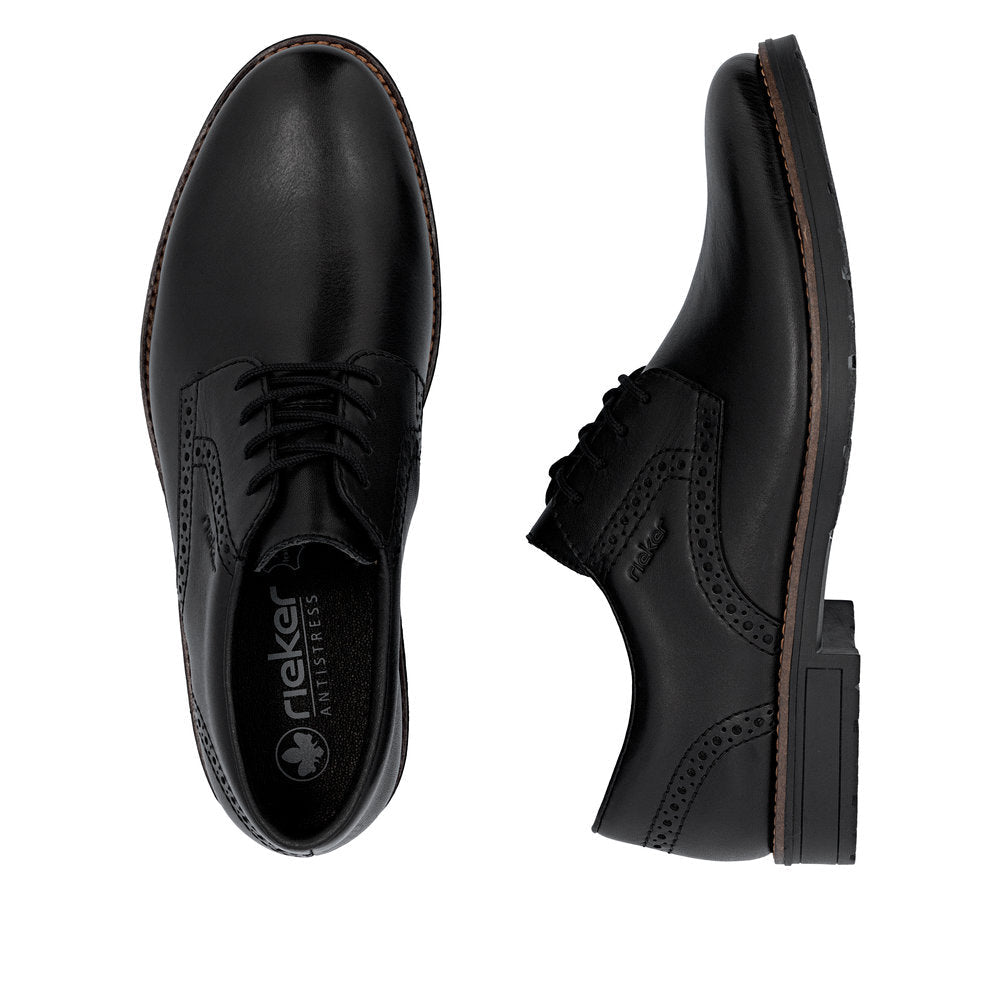 Pantofi Barbati Piele Naturala Rieker RIEK 14642 - Rieker - pantofia.ro
