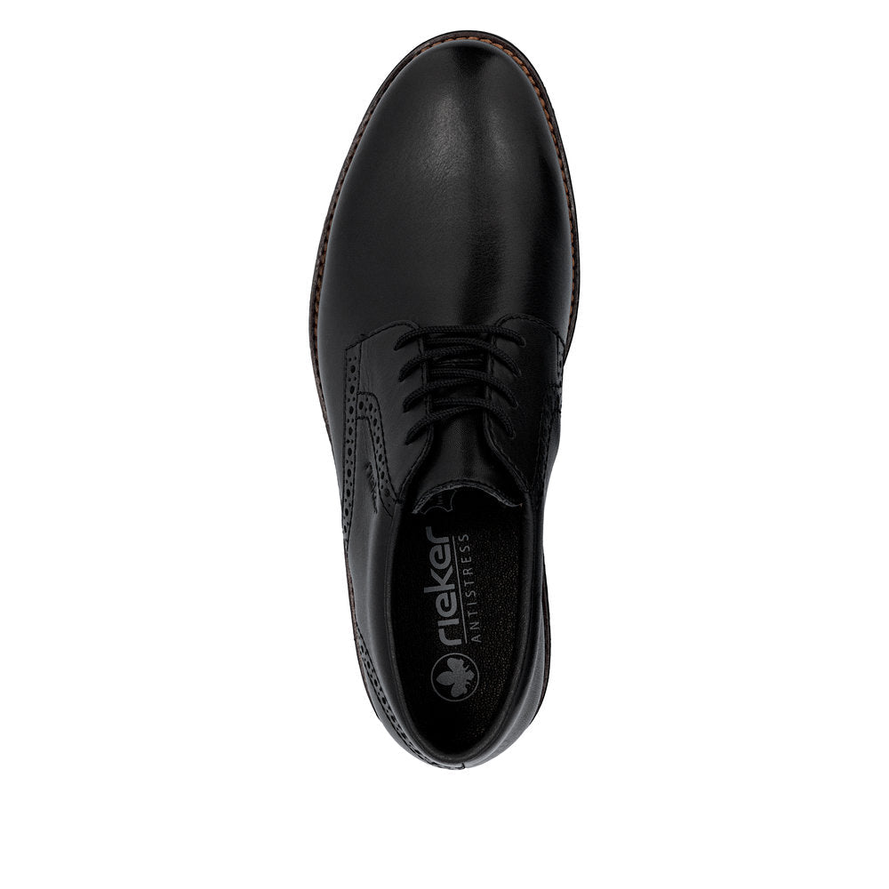 Pantofi Barbati Piele Naturala Rieker RIEK 14642 - Rieker - pantofia.ro